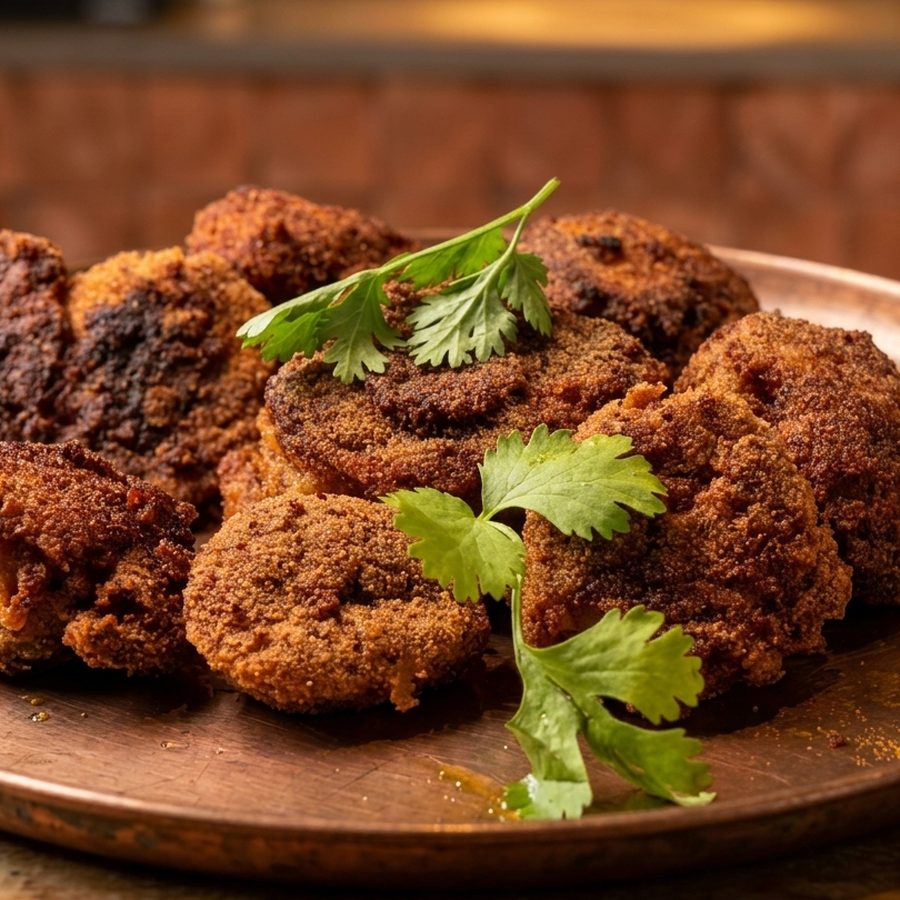 Tiger prawns fry